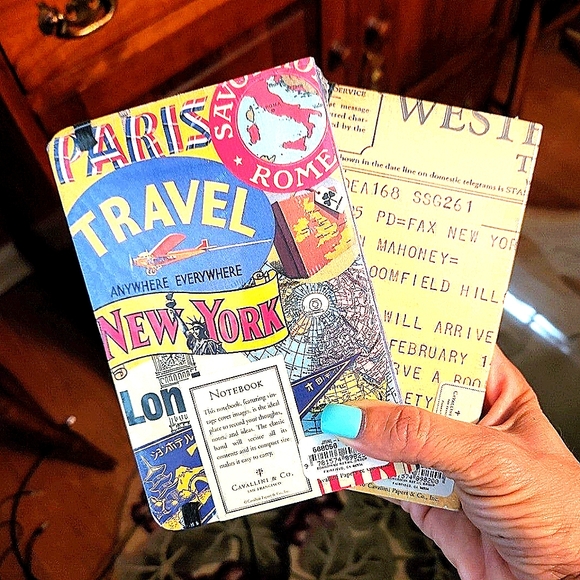 Set Of 2 Cavallini & Co Notebooks - Picture 2 of 6